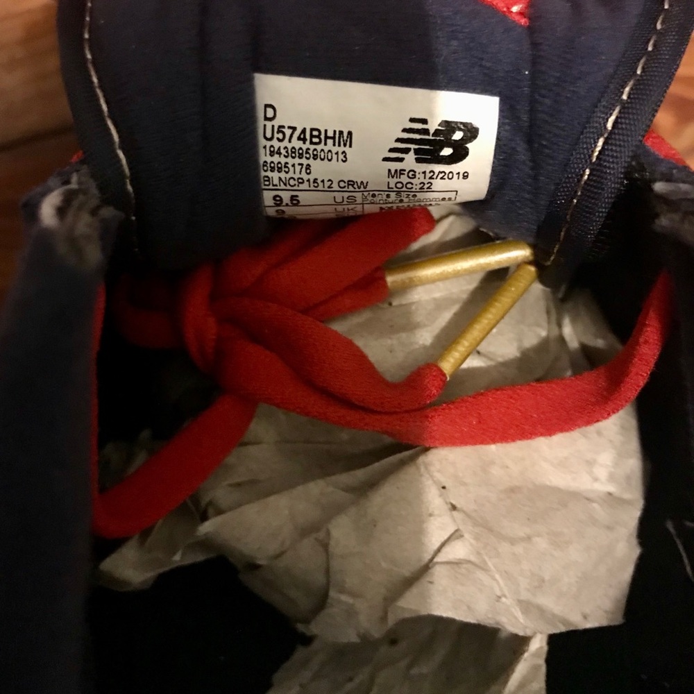 New Balance x Kawhi Leonard 574 BHM Men 9.5 NEW - Picture 6 of 6